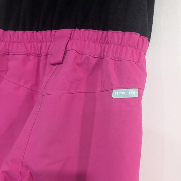 Reima Oryon ReimaTec Waterproof Ski Bib Black Pink Size 7 Size 122cm - Picture 7 of 7